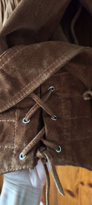 Кожено каубойско яке естествена кожа