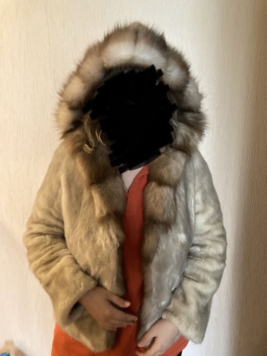 Автоледи:норка+капюшон из соболя.