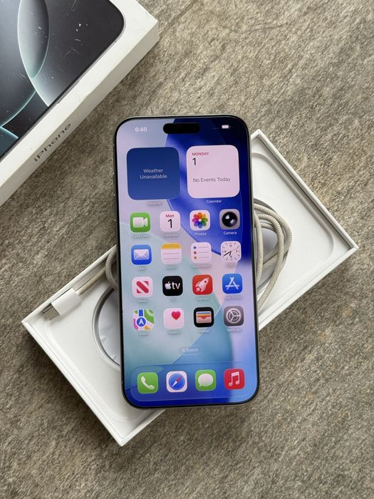 Vand iphone 16 Pro Max White Titanium 256 GB
