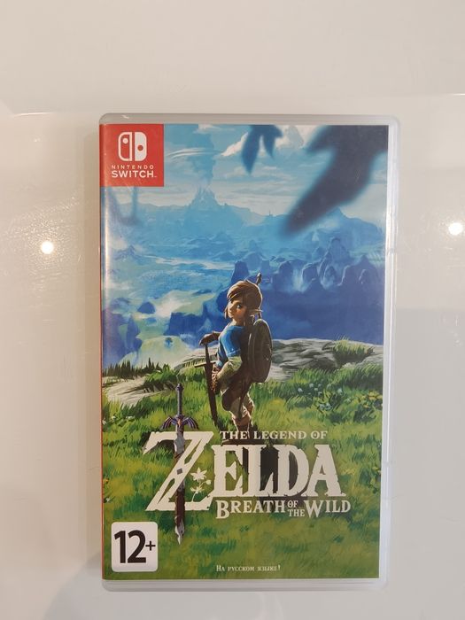 Zelda BotW, Mario Odyssey, Metroid Dread — картриджи Switch RUS