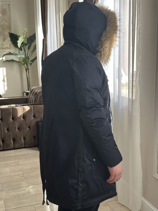 Geaca Phillip Plein cu blana naturală