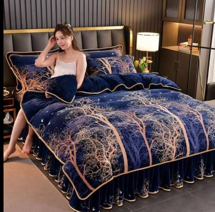 Постельное бельё двухспальной. Choyshab momiq