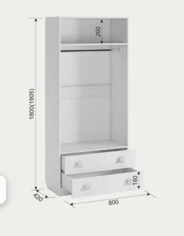 Фэнтези Шкаф комбинированный