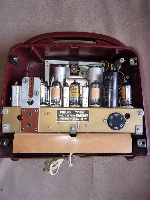 Radio philips pe lampi