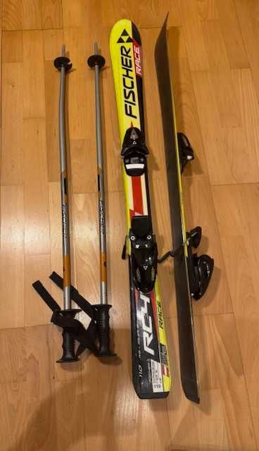 Schiuri copii Fischer RC4 PRO 110 cm + bete Fischer