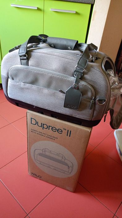 Sistem de transport animale Tavo Dupree ||-Geanta avion &Scaun auto ISOFIX