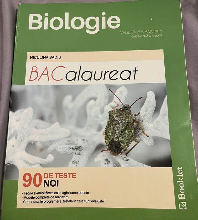 Culegere biologie bac