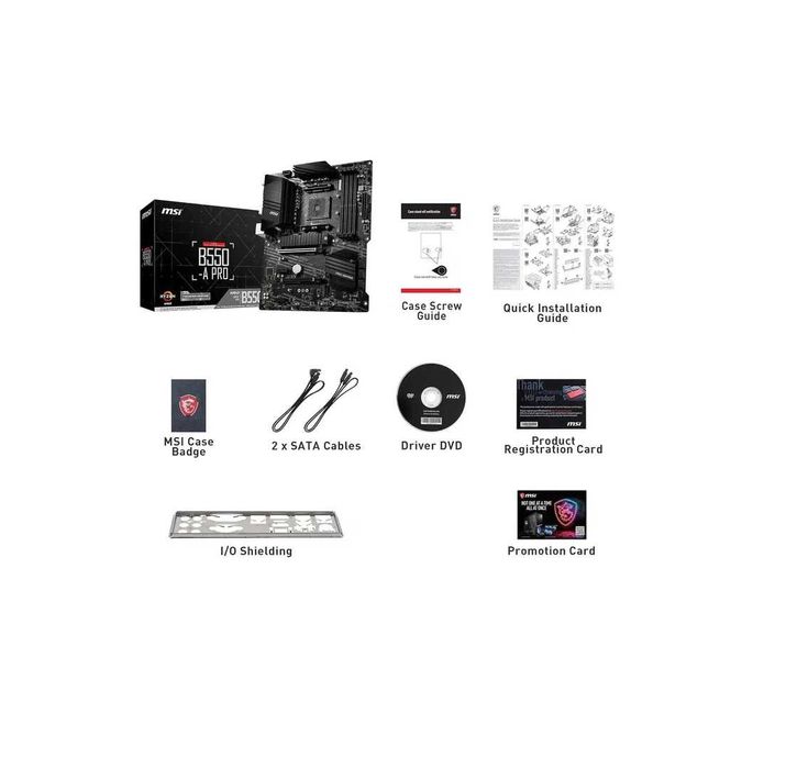 ! Материнская плата MB MSI B550-A PRO цена с НДС