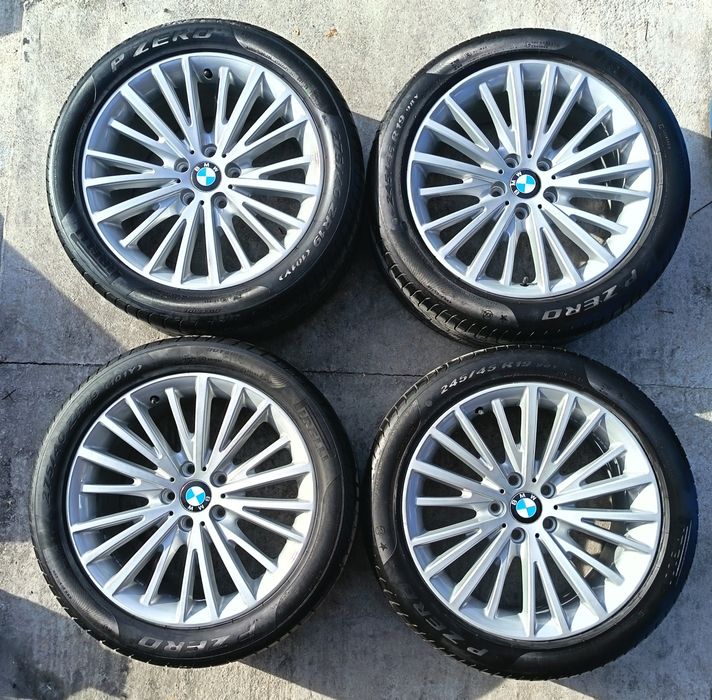 19ки джанти 5х120 BMW Style 399 с летни гуми Pirelli