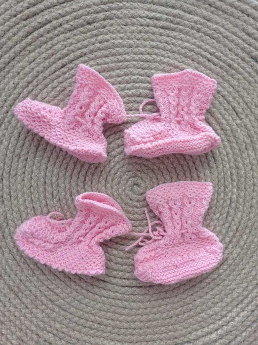 Ръчно плетени бебешки дрешки за момчета и момичета 0-9месеца