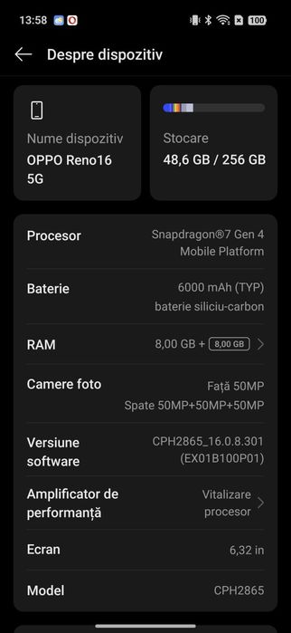 OPPO Reno 16 5G (256GB) Pop White – Ca Nou