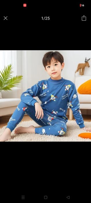 Продам пижамы на мальчика и девочку