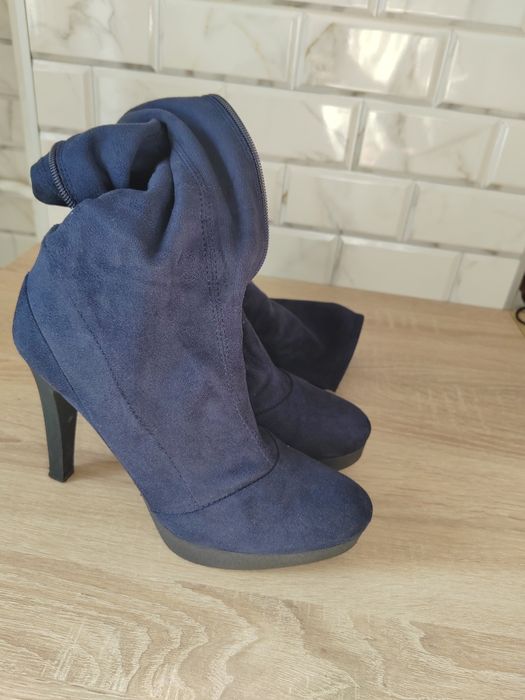 Cizme ciorap textil cu piele Karen Kazar, mar 37