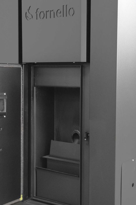 Centrala monobloc pe peleti Fornello Pellet King 35 kw, 250 mp