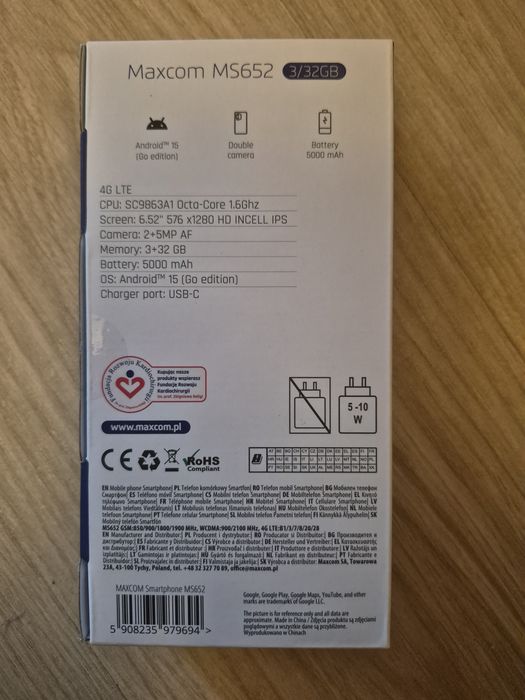 MAXCOM Ms652 nou/sigilat.