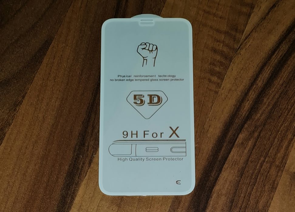 Folie sticla full cover originala SuperGlass Apple iPhone X Xs 11 Pro