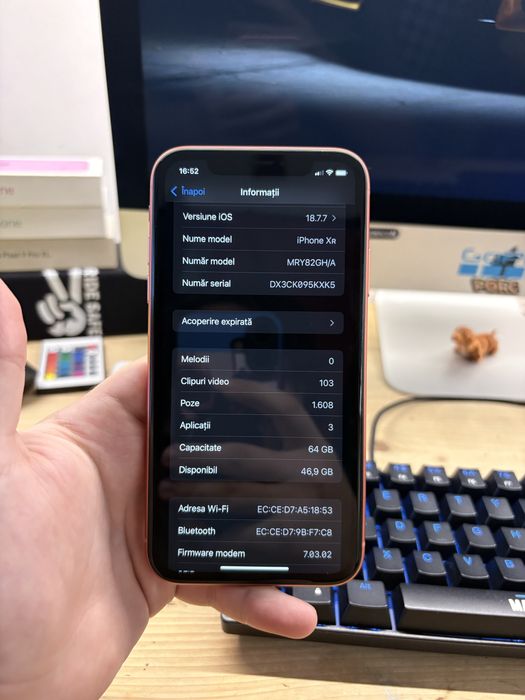 iPhone Xr Coral 64GB