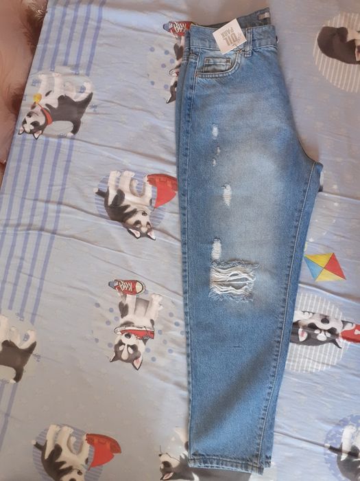 Джинсовые брюки молодёжный