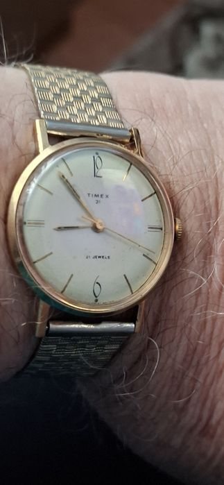 TIMEX ceas de mînă bărbătesc mecanic 21 rubine