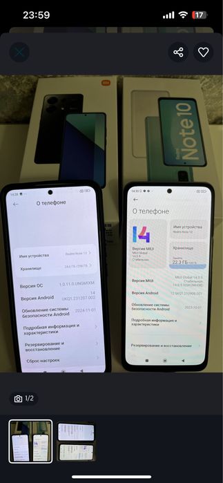 Продам Xiaomi Redmi Note 10 128gb