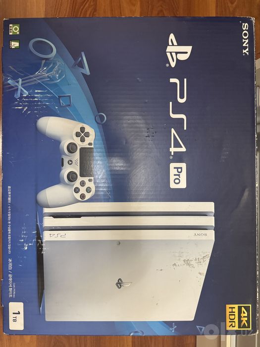 PS 4 Pro White / 1TB / v12.52