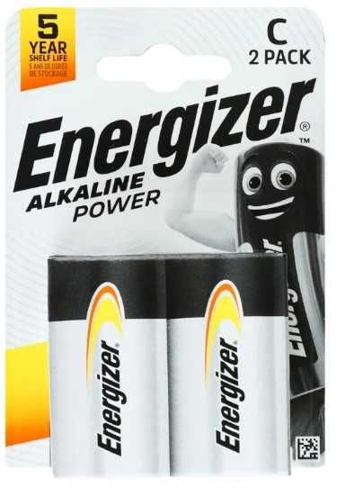 Батарейка C щелочная Energizer LR14-2BL Alkaline Power