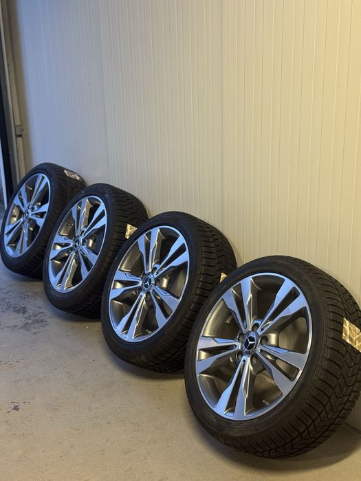 ОРИГИНАЛНИ 18’ джанти с гуми Mercedes W205;W204, 5x112, 66.6