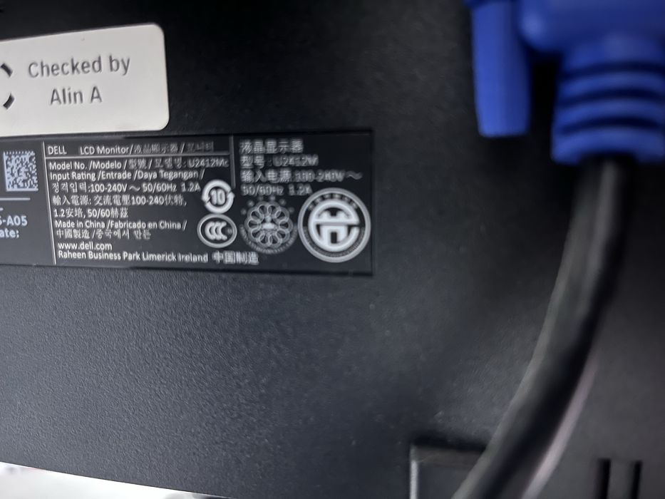 Monitor Dell 24 inch