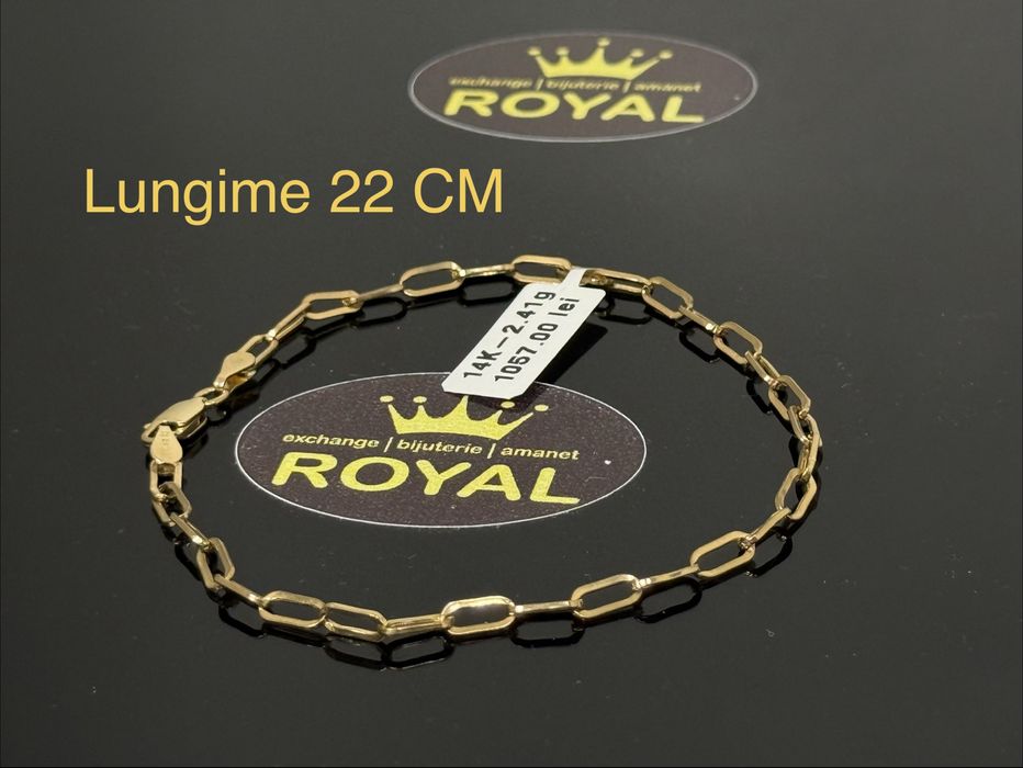 Bijuteria ROYAL : Bratara AUR 14K / 2.41 GR