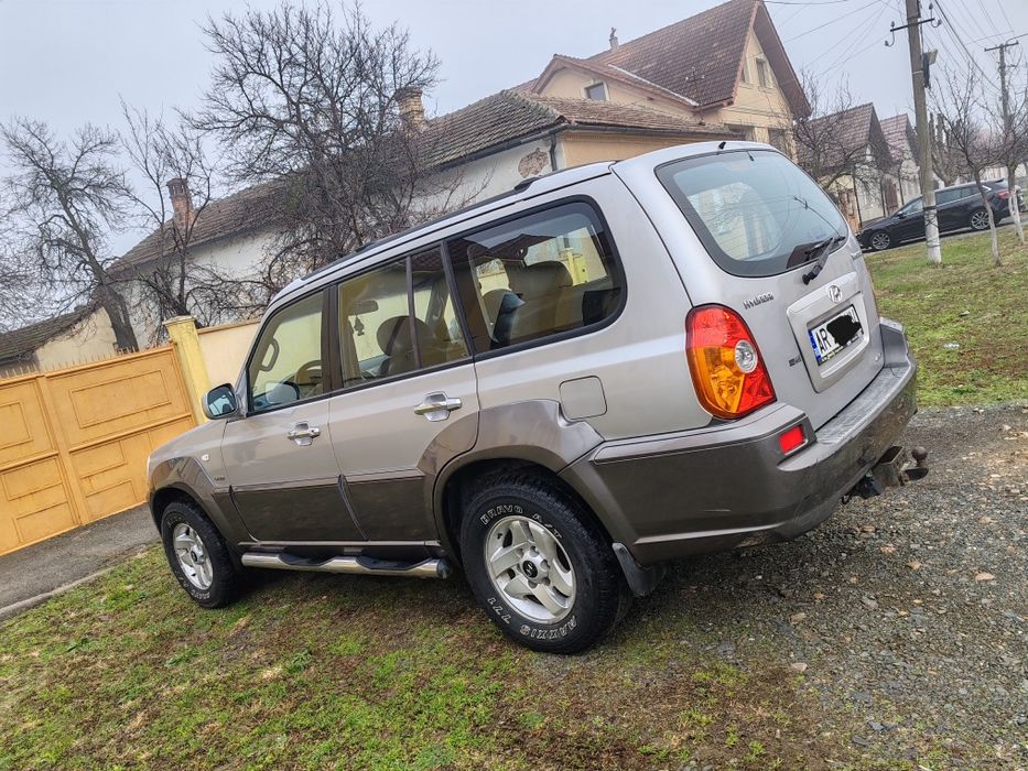 Hyundai Terracan 4×4 cu dif blocabil-2003-Motor 2.9 D Turbo 155 Cai
-A