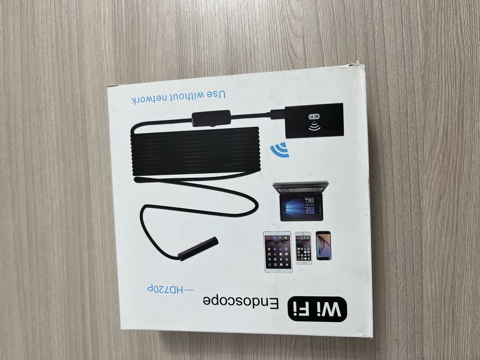 Эндоскоп WiFi новый 10 m