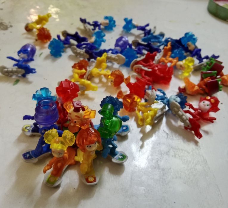 Фигурки Фиксики из киндера
