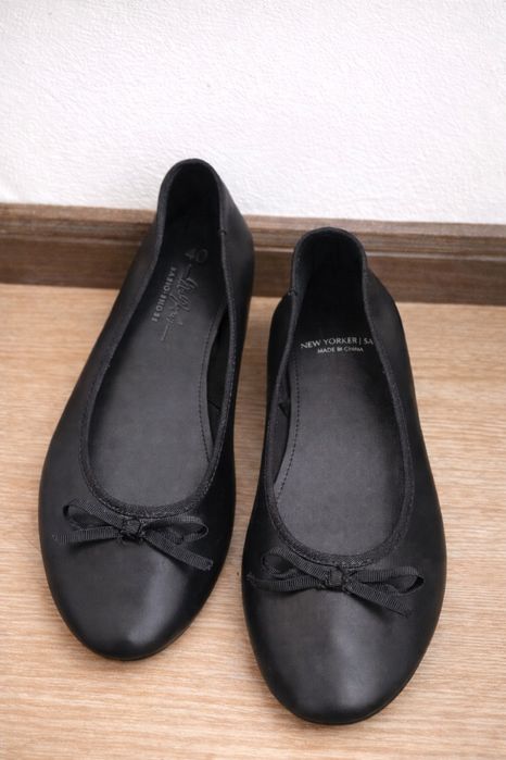 Balerini negri dama marimea 40 eleganti comozi New Yorker