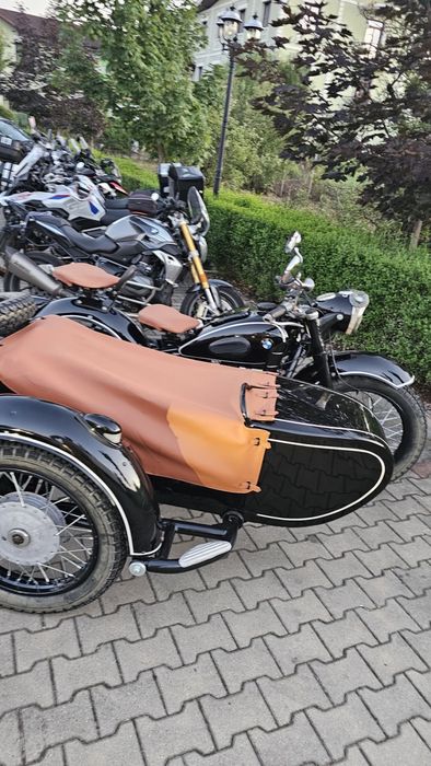 Motocicleta cu atas retro KMZ 750 anul 1963