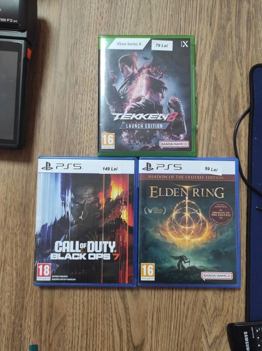 Elden Ring /Black OPS 7 PS5 ,Tekken 8 Xbox Series  X