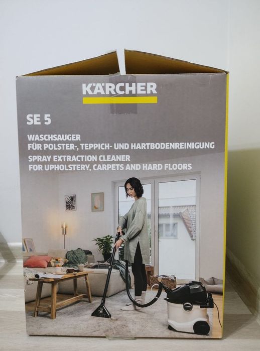 Продам новый моющий пылесос Karcher se 5