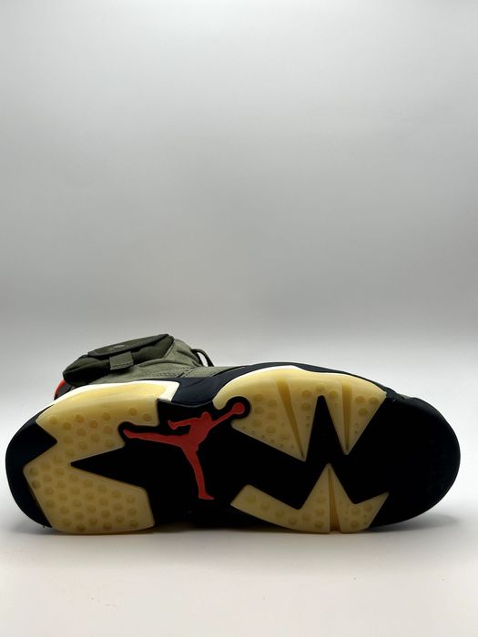 Nike x Off White Jordan Olive Travis Sneakers