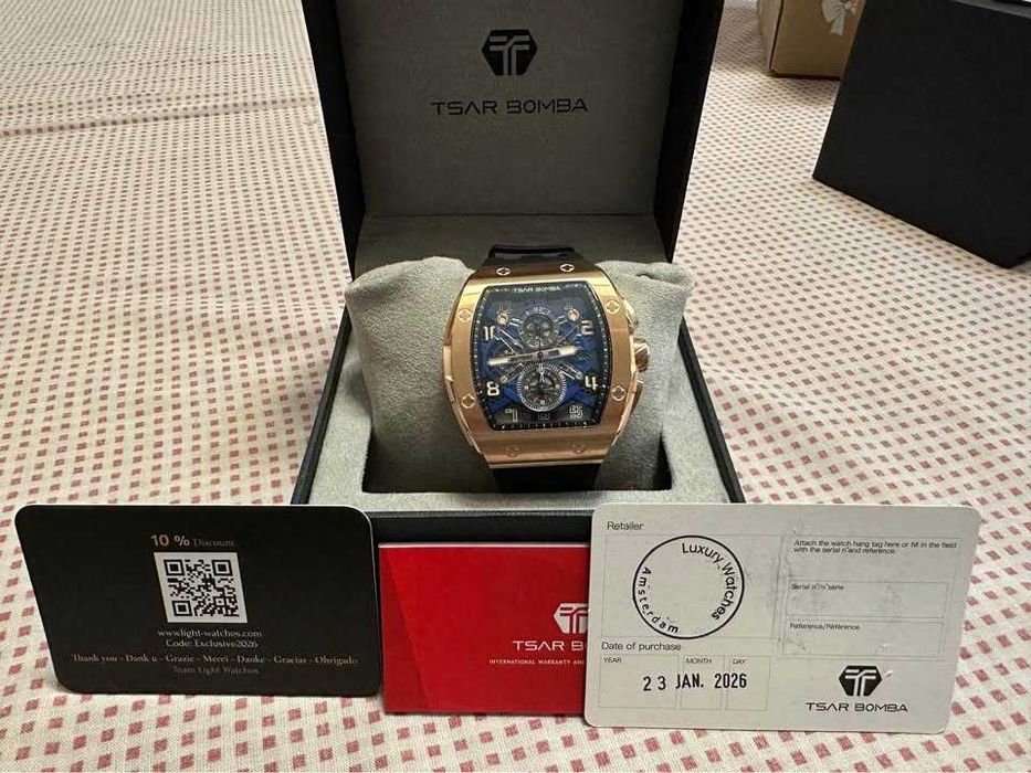 Чисто нов TSAR Bomba - Elemental-Quartz - Chronograph 1/10