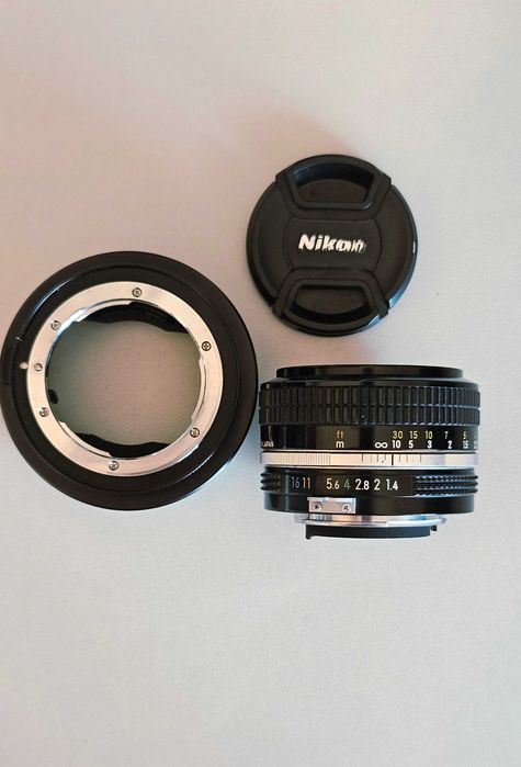 Nikkor 50mm f1.4 + Nik(G) - GFX адаптер