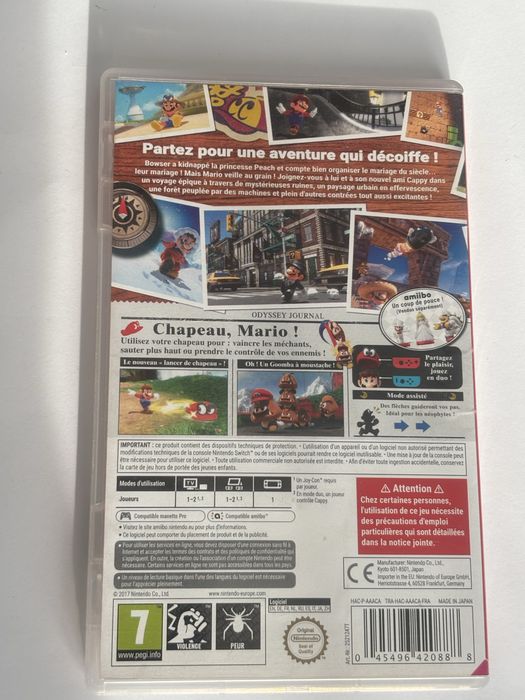 Mario odyssey  Nintendo Switch