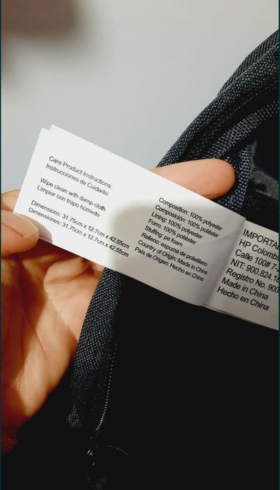 Rucsac laptop HP cu 3 compartimente