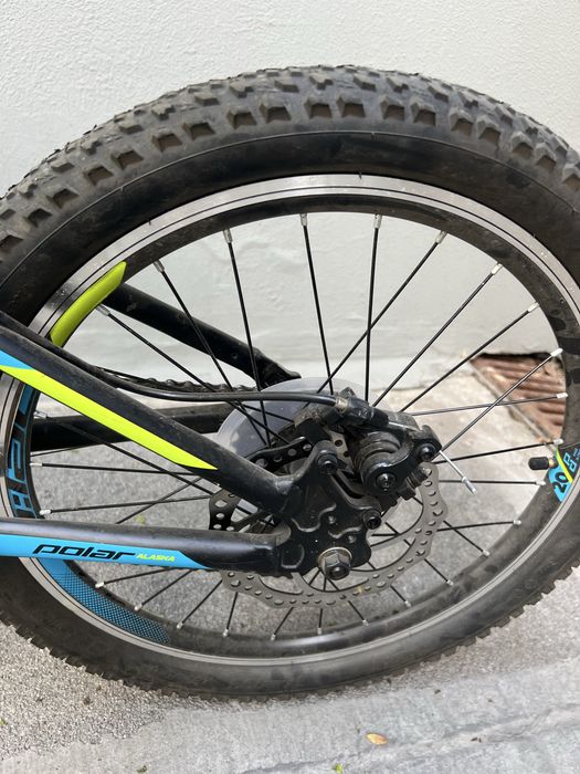 Bicicleta Copii Devron Alaska - 20 Inch, Negru-Albastru