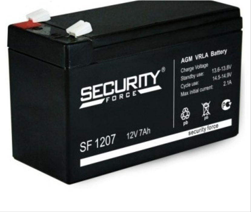 Аккумулятор Security Force SF 12V-7A 20шт