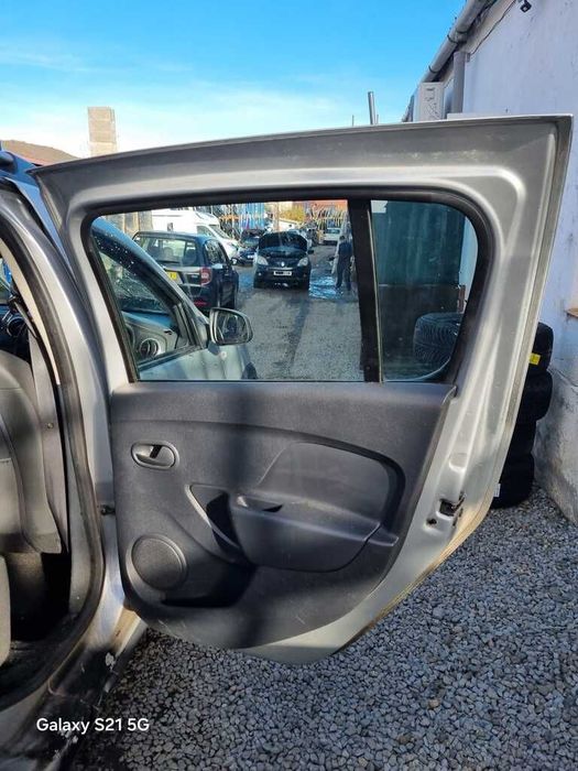 Usa Dreapta Spate Dacia Sandero 2 Stepway 2012 - 2016 SUV 4 Usi PLATINUM SILVER Ted69 ...