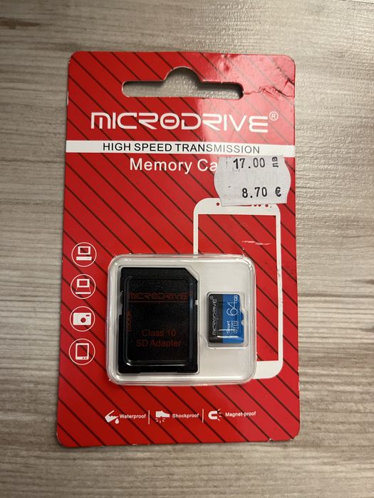 Ilem: MD Blue Card 64GB