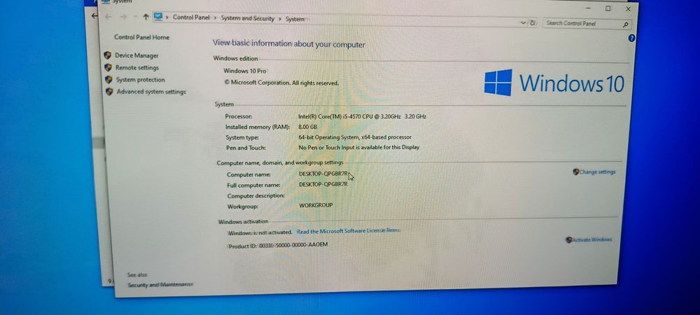 Calculator Pc Hp i5 generatia 4 8gb ram wifi hdd 250gb