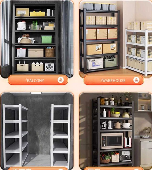 Стеллаж металлический | Нагрузка до 300 кг | Для дома и склада