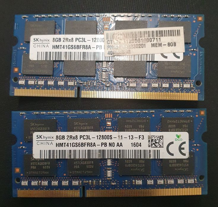 Kit 2x8Gb Ddr3 Ddr3L Ddr4 laptop pc.. ieftin