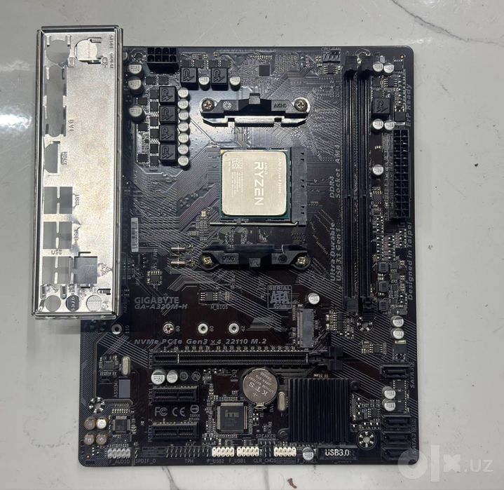 Комплект Gigabyte A320 + Ryzen 5