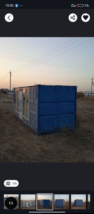 Kanteyner 6m doʻkon